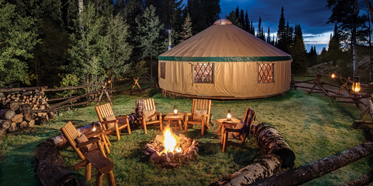  Firepit Lounge at The Lodge & Spa at Brush Creek Ranch