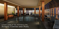 The Peninsula New York pool