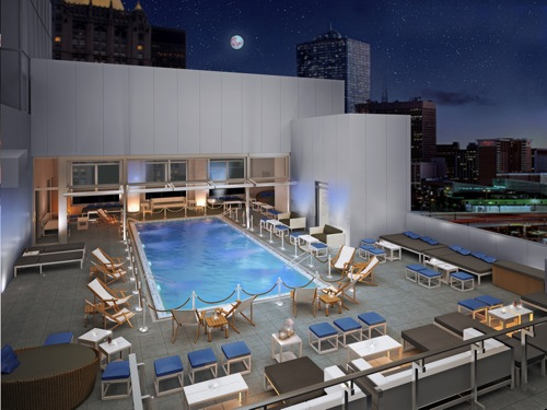 Gansevoort Park Avenue, rooftop pool