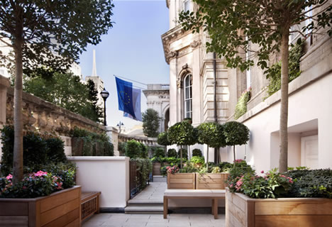 The Langham London, Terrace Garden