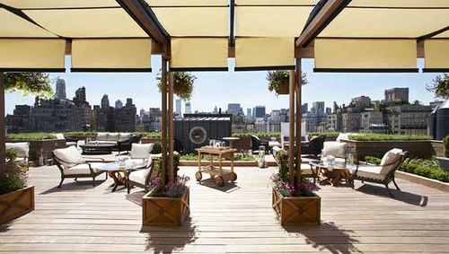 The Surrey New York, rooftop garden
