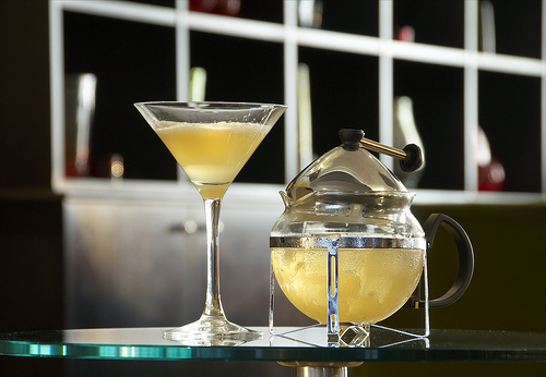 Earl Grey Martini at Berry Bar, Hilton London Green Park