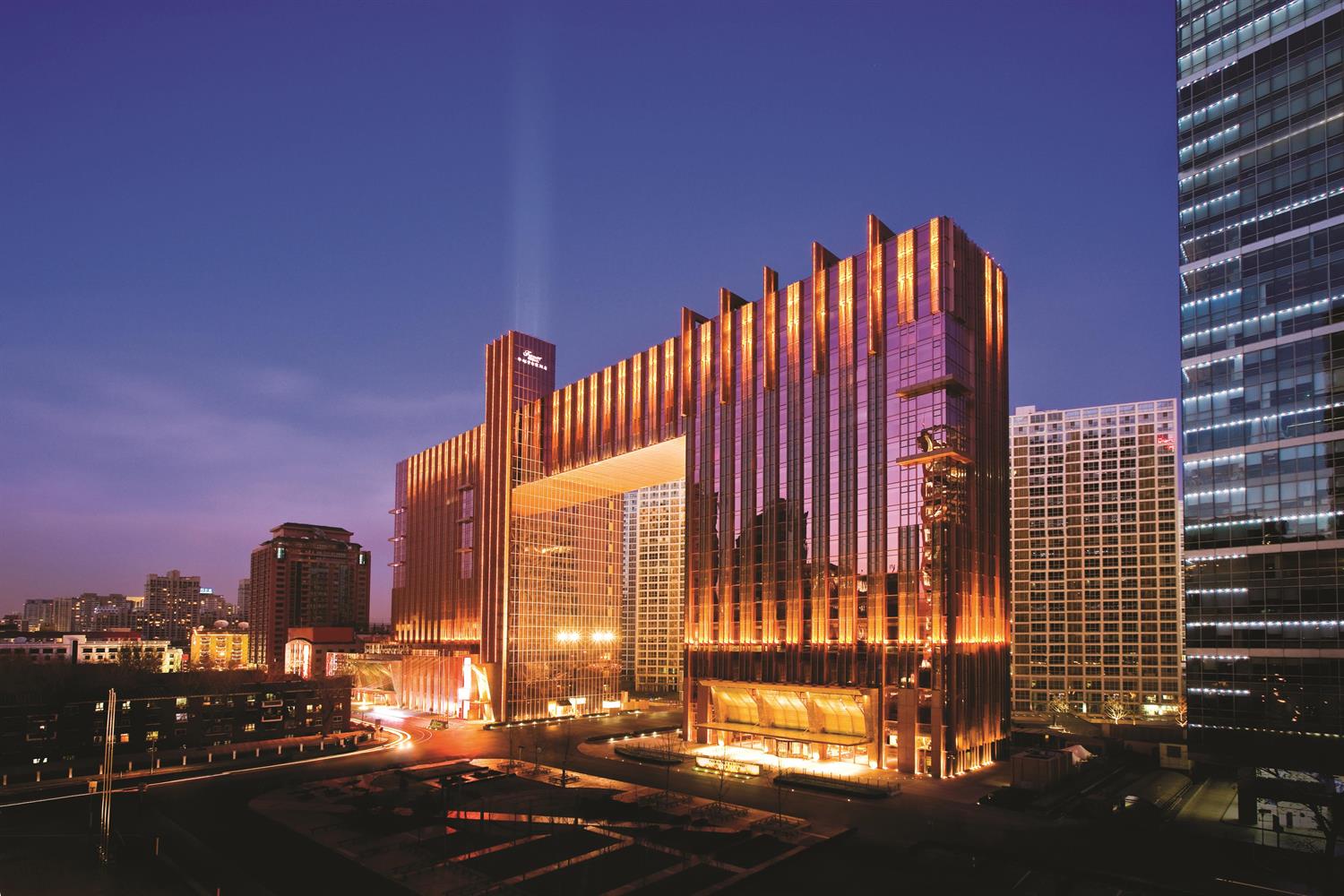 Exterior of the Fairmont Beijing