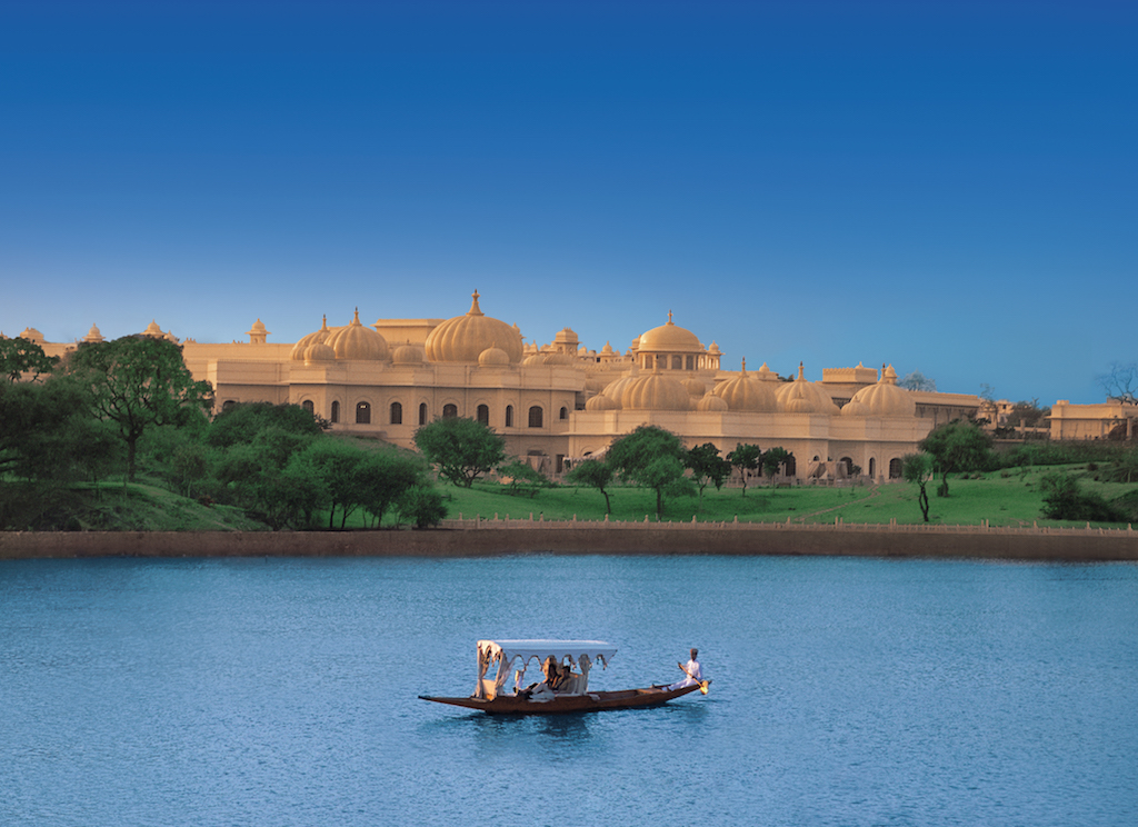 Exterior of The Oberoi Udaivilas