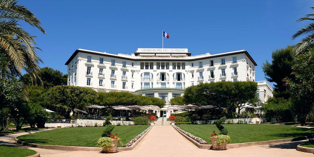 Exterior of the Grand Hotel du Cap-Ferrat