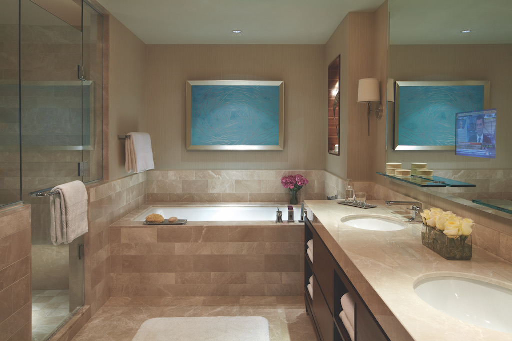 Admiral Suite Master Bath at Four Seasons Baltimore