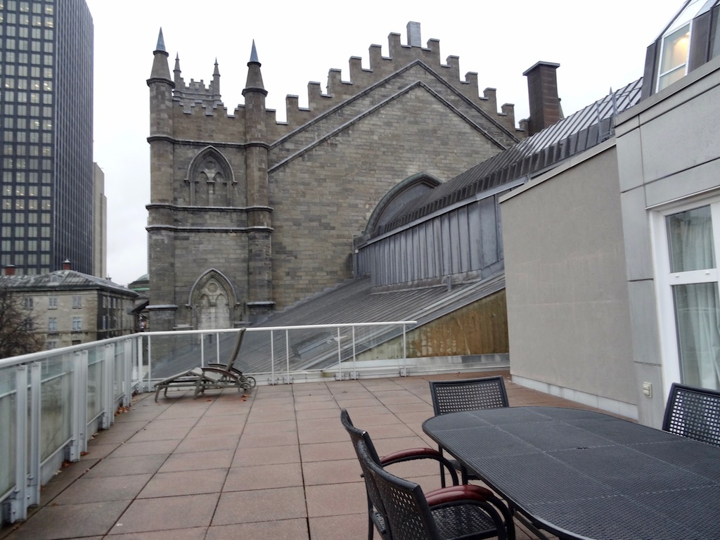 Presidential Suite Terrace at Le Saint-Sulpice