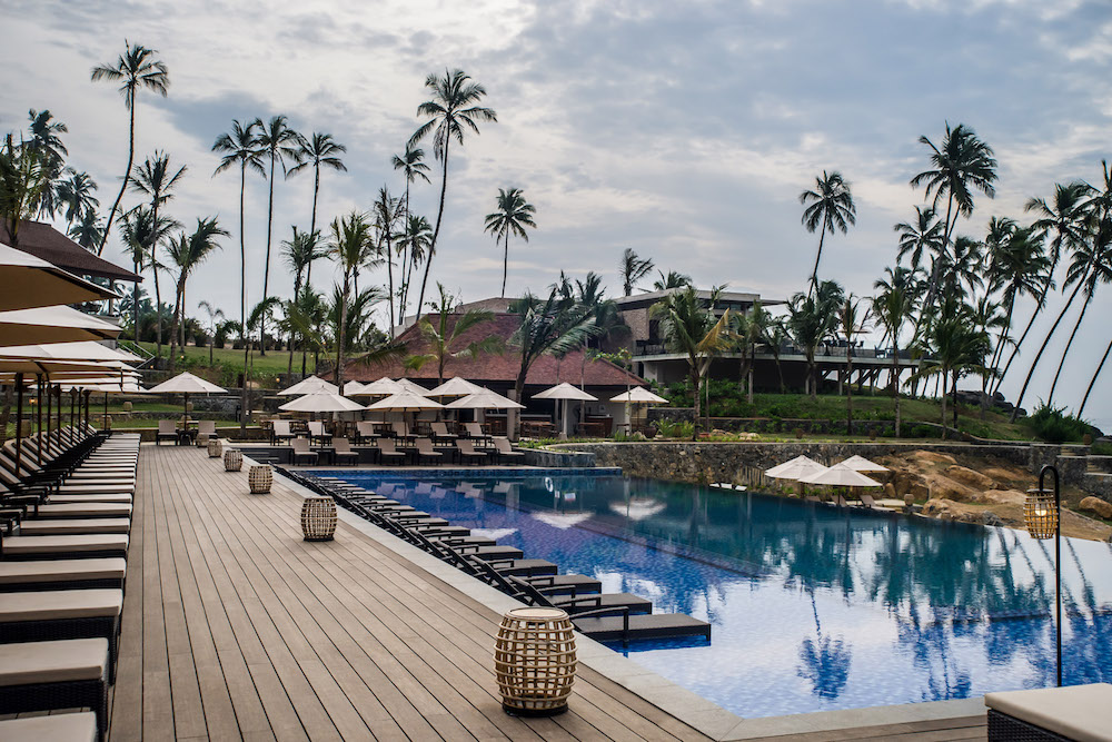 Poolside Sunrise at Anantara Tangalle Peace Haven Resort