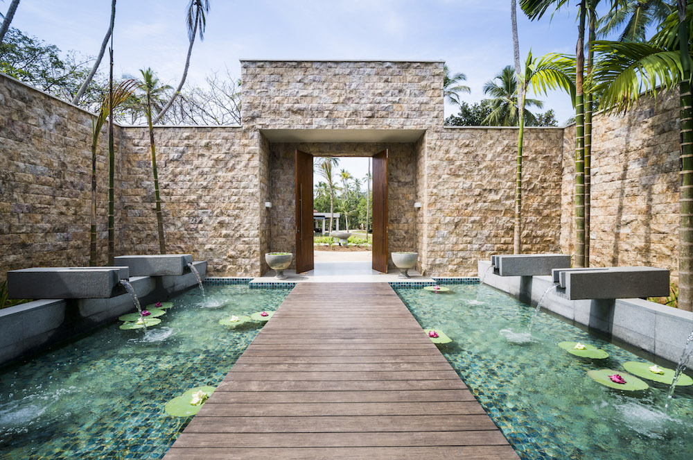 Anantara Spa Entrance at Anantara Tangalle Peace Haven Resort