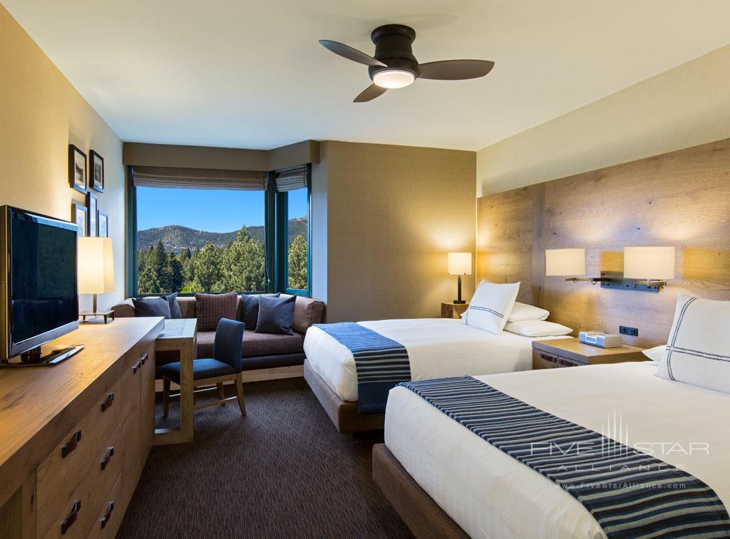 Deluxe Double Queen Guest Room at Hyatt Regency Lake Tahoe Resort Spa and Casino, Incline Village, NV