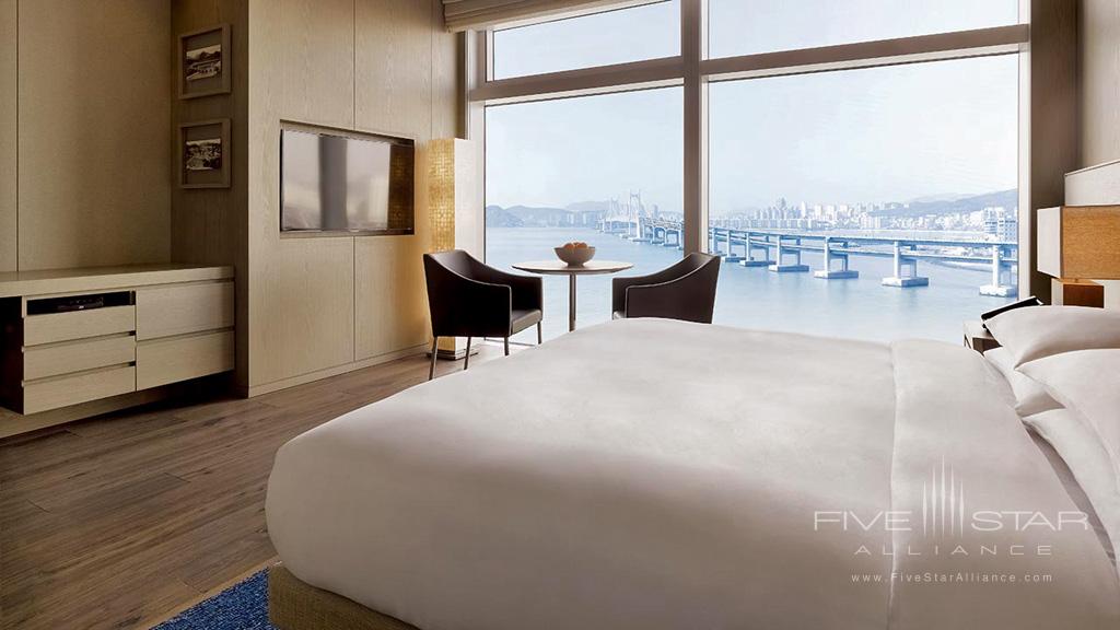 Ocean View King Guest Room at Park Hyatt Busan, South Korea