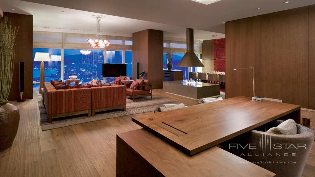 Presidential Suite Living Room at Park Hyatt Busan, South Korea