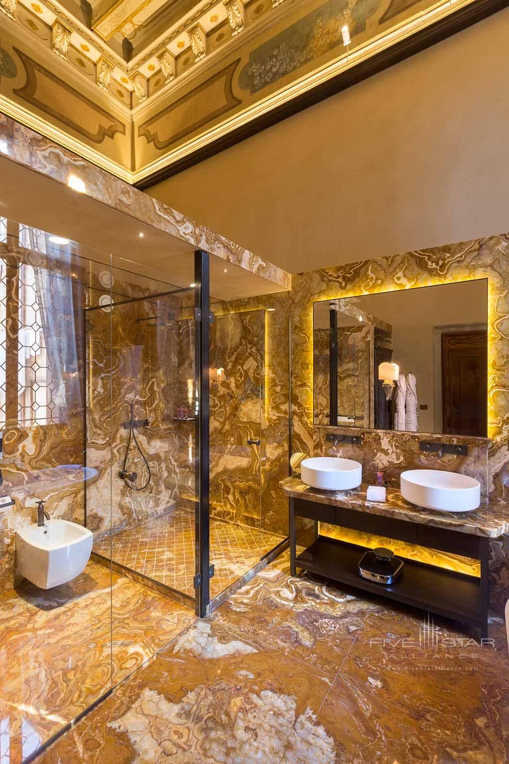 Suite Bath at Palazzo Venart, Venezia, Italy