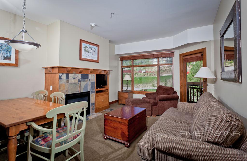 Lodge Living Area at Sundial Lodge, Park City, UT