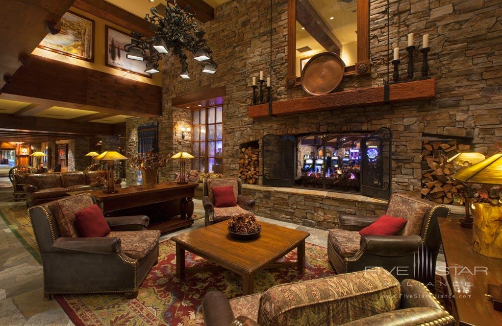 Lobby of Hyatt Regency Lake Tahoe Resort Spa and Casino, Incline Village, NV