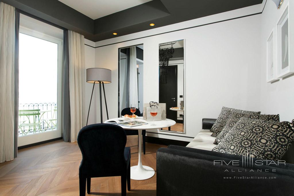 Luxury Suite Lounge at Corso 281, Rome Italy