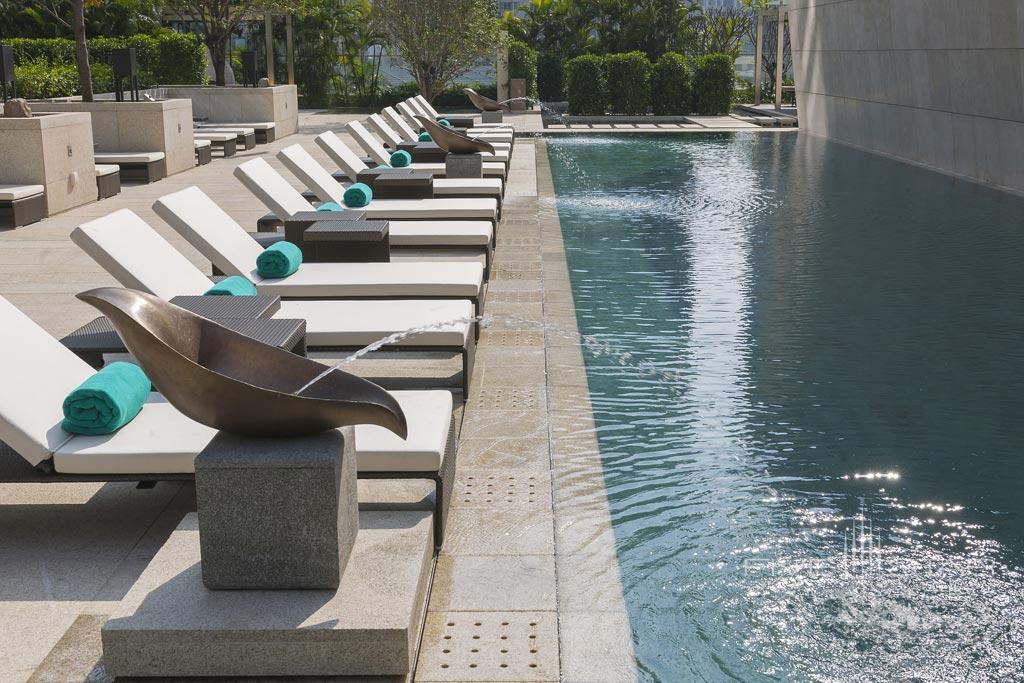 Outdoor Pool at Mandarin Oriental Guangzhou, Guangzhou, Tianhe District, China