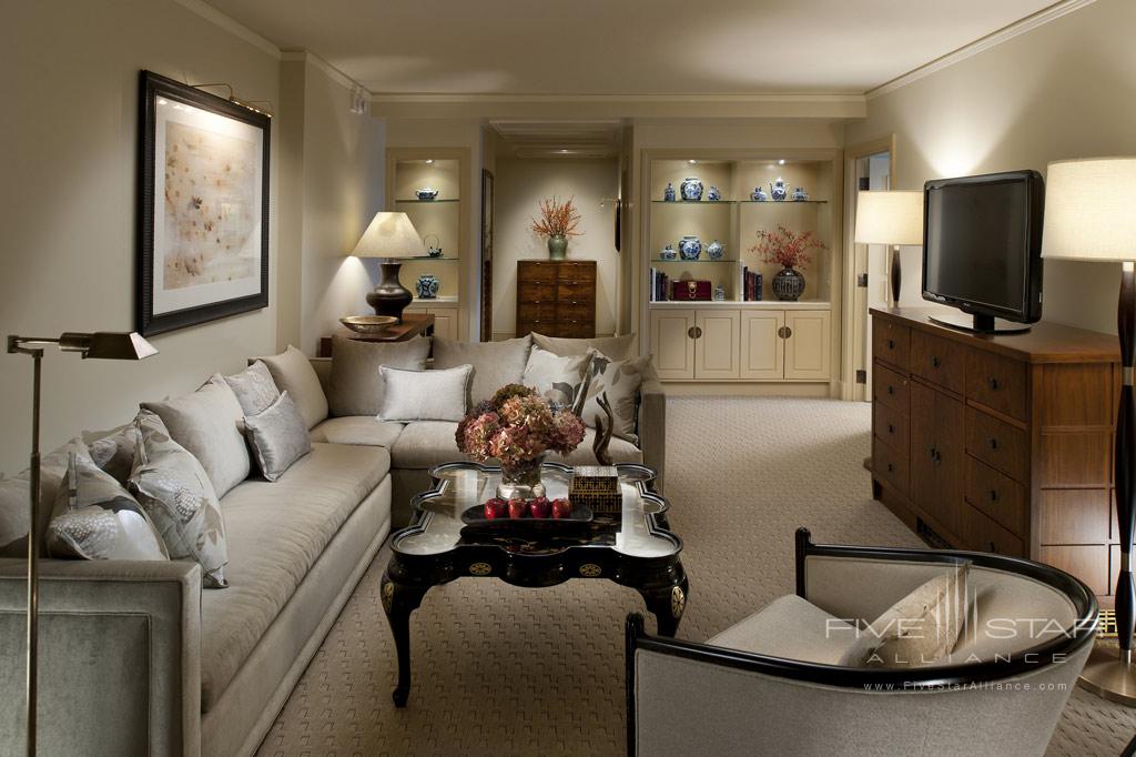 Mandarin Suite Living Room at Mandarin Oriental Washington, DC, United States