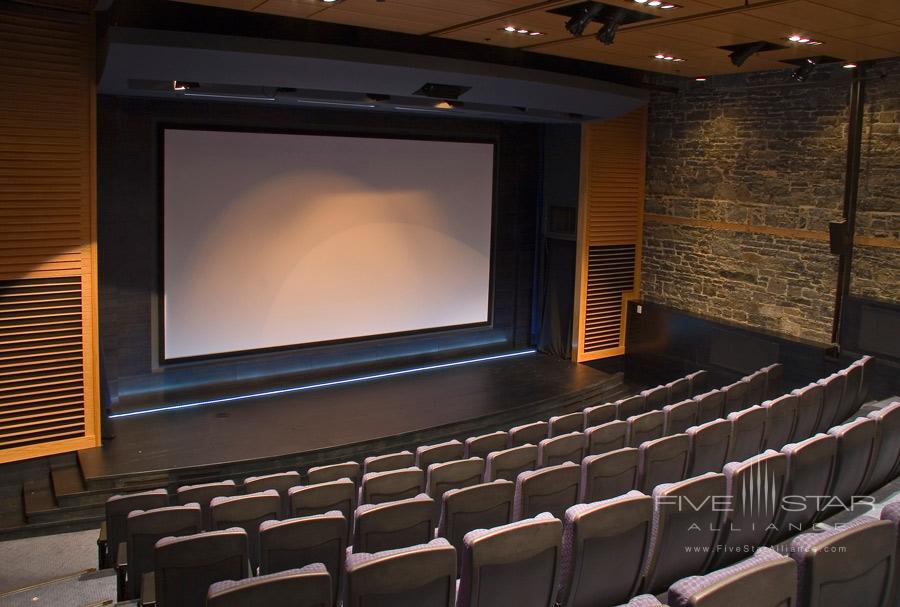 Auditorium of Auberge Saint-Antoine, Quebec City, PQ, Canada