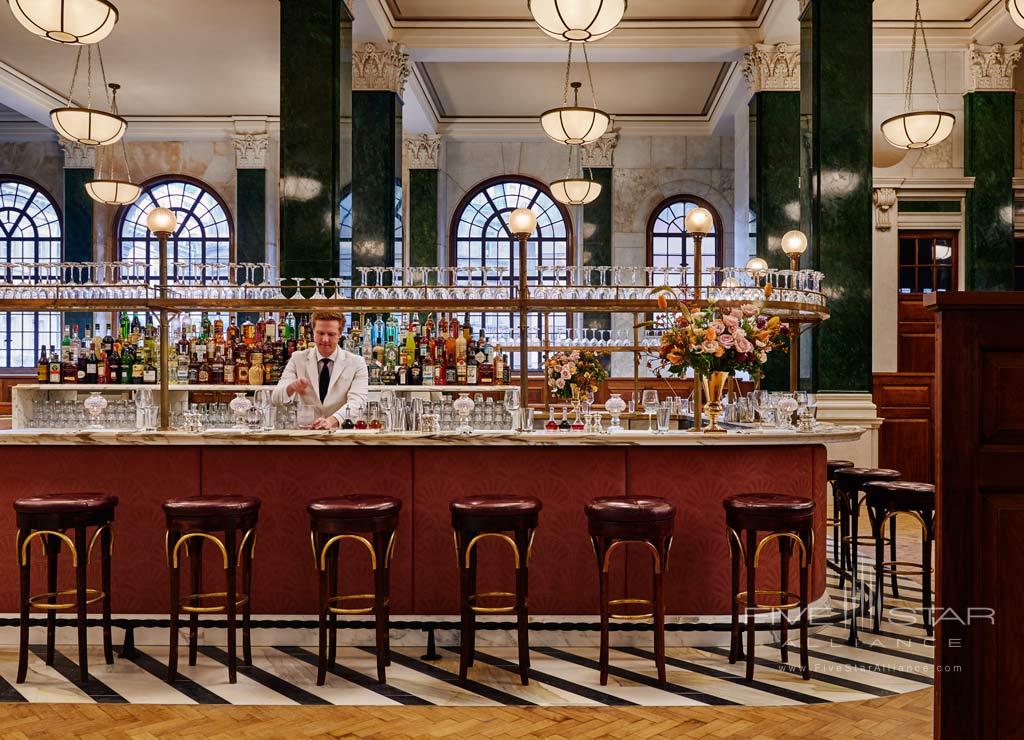 Bar at The Ned, London, UK