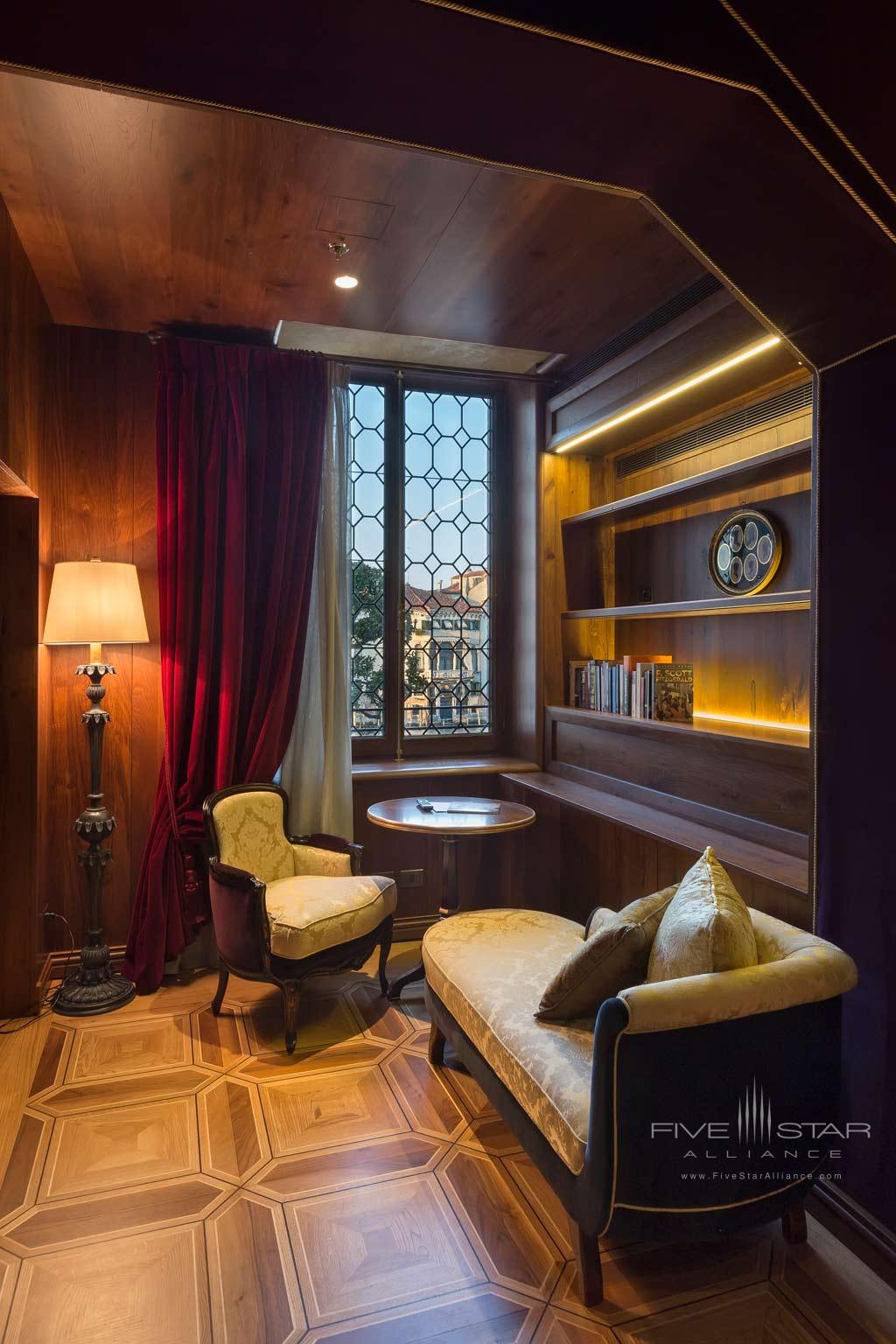 Suite Lounge at Palazzo Venart, Venezia, Italy