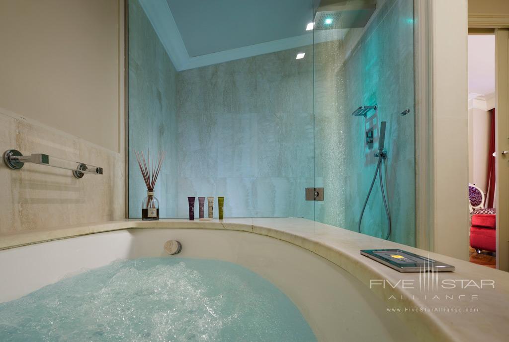 Bargello Suite Bath at Brunelleschi Hotel Florence, Italy