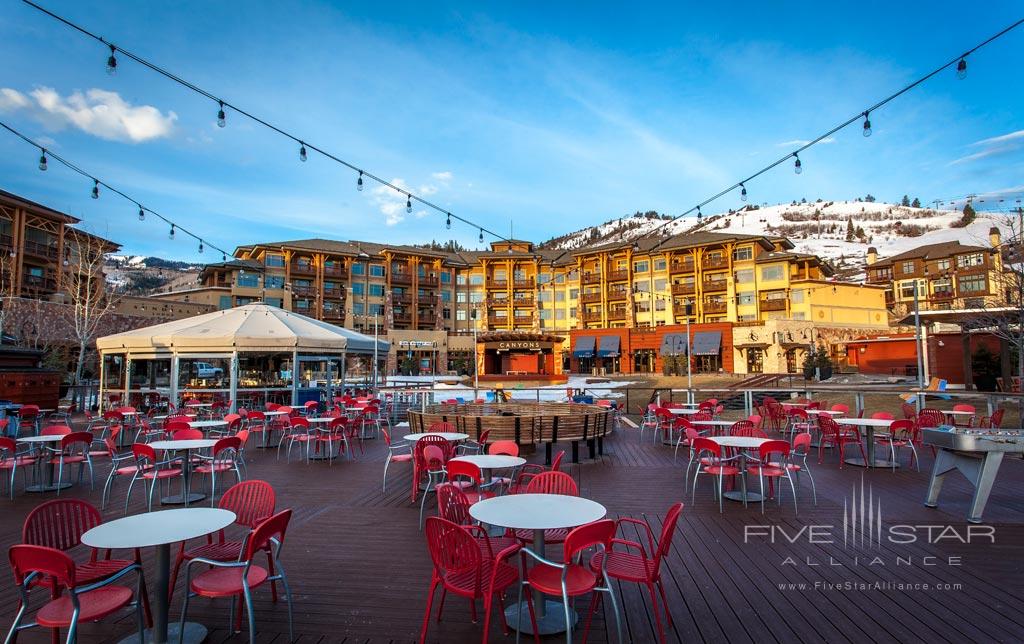 Dine at Sundial Lodge, Park City, UT