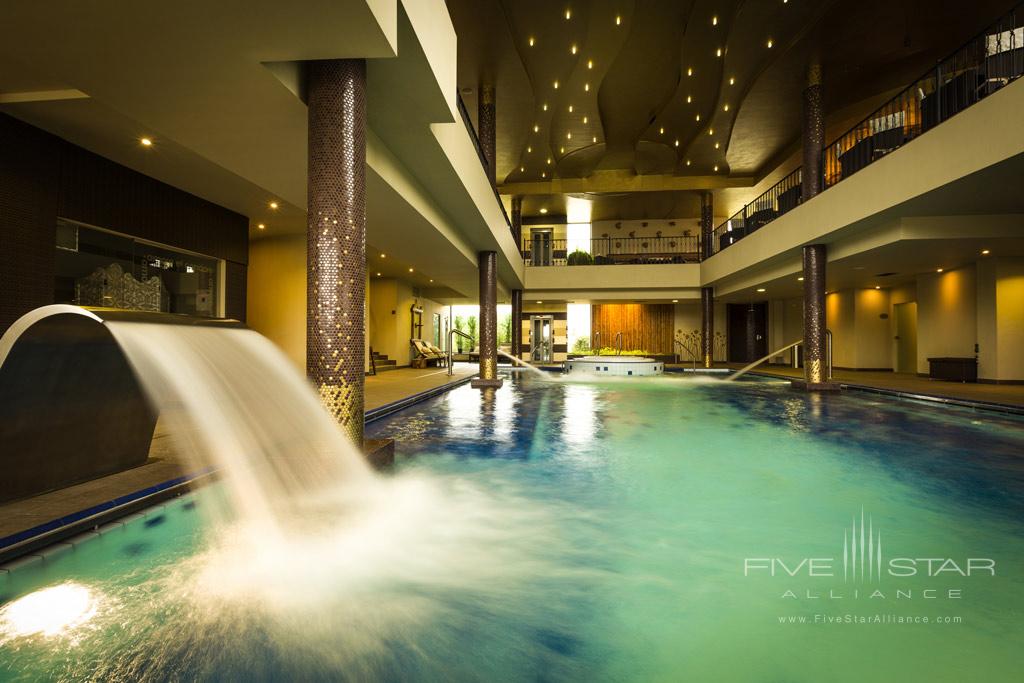 Indoor Pool at Hotel Amade Chateau, Vrakúň, Slovakia