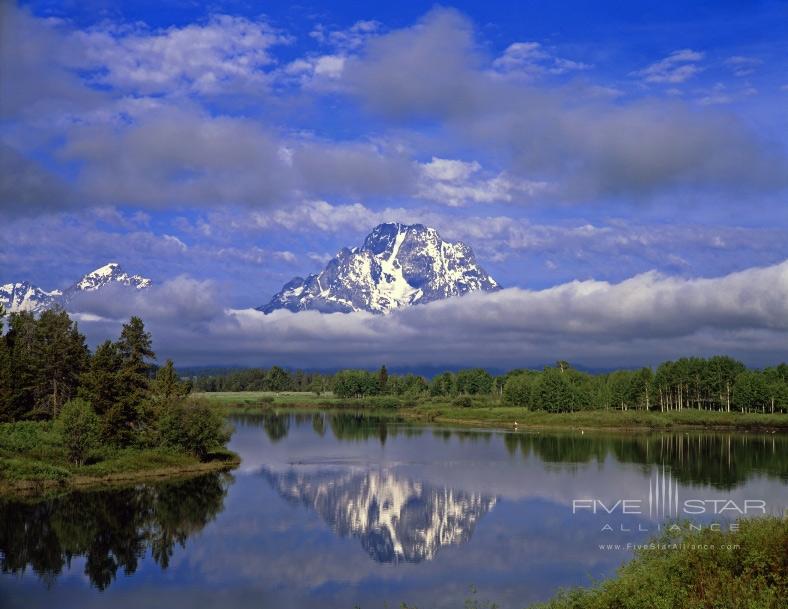Mt. Moran at Oxbow Bend at Rusty Parrot Lodge And Spa, Jackson, WY