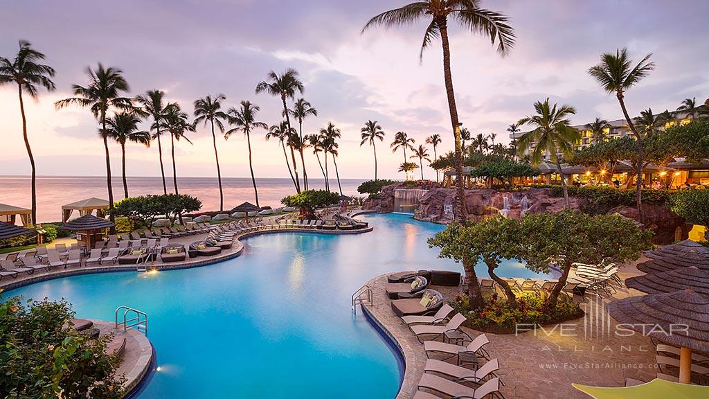 Outdoor Pool at Hyatt Regency Maui Resort And Spa, Kaanapali, HI