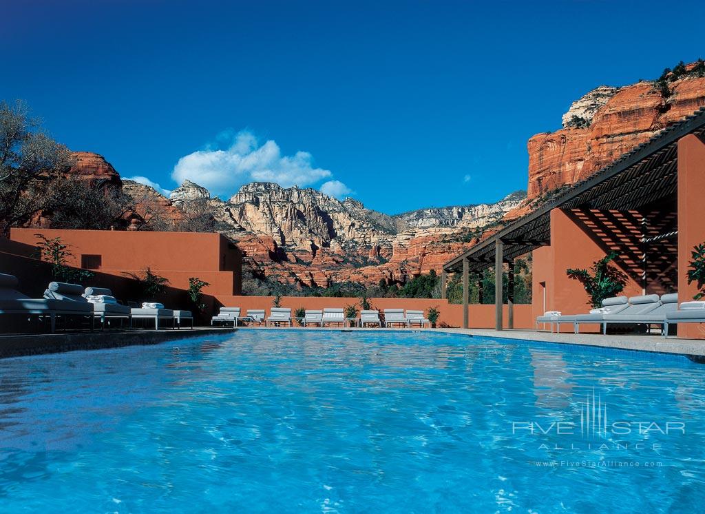 Outdoor Pool at Mii Amo, Sedona, AZ