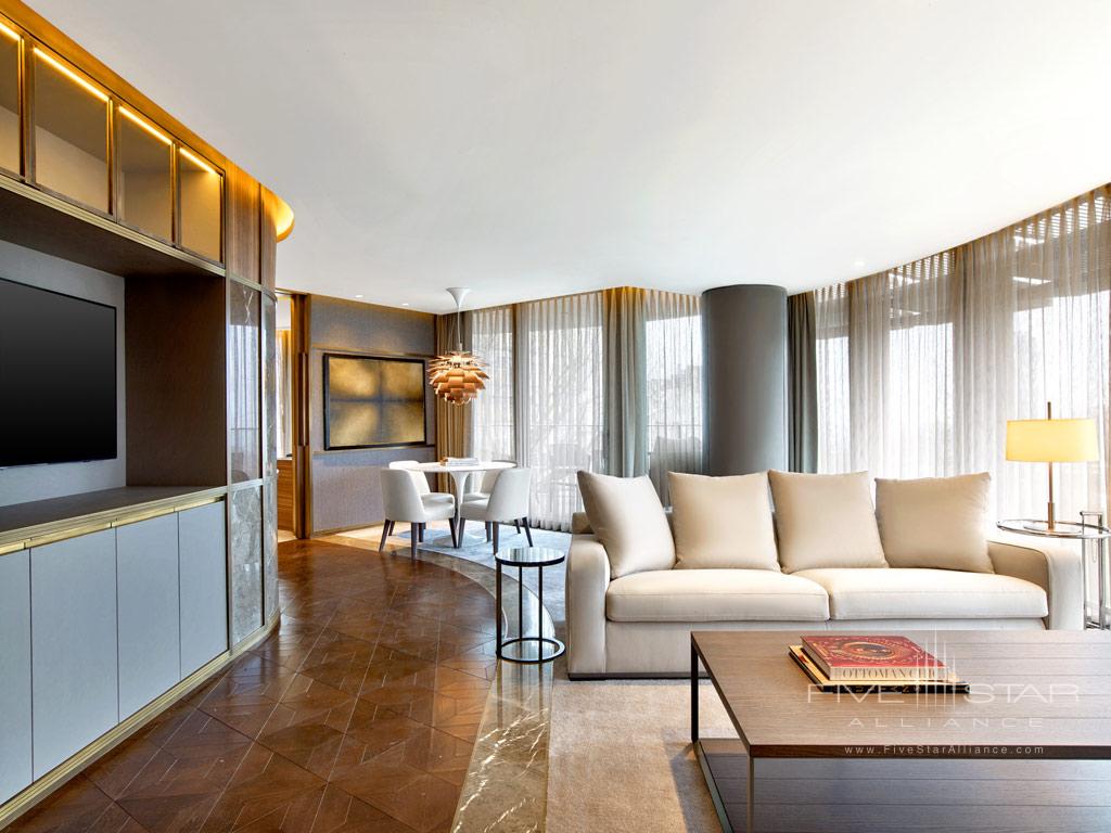 Cosmopolitan Suite Living Room at The St. Regis Istanbul, Turkey