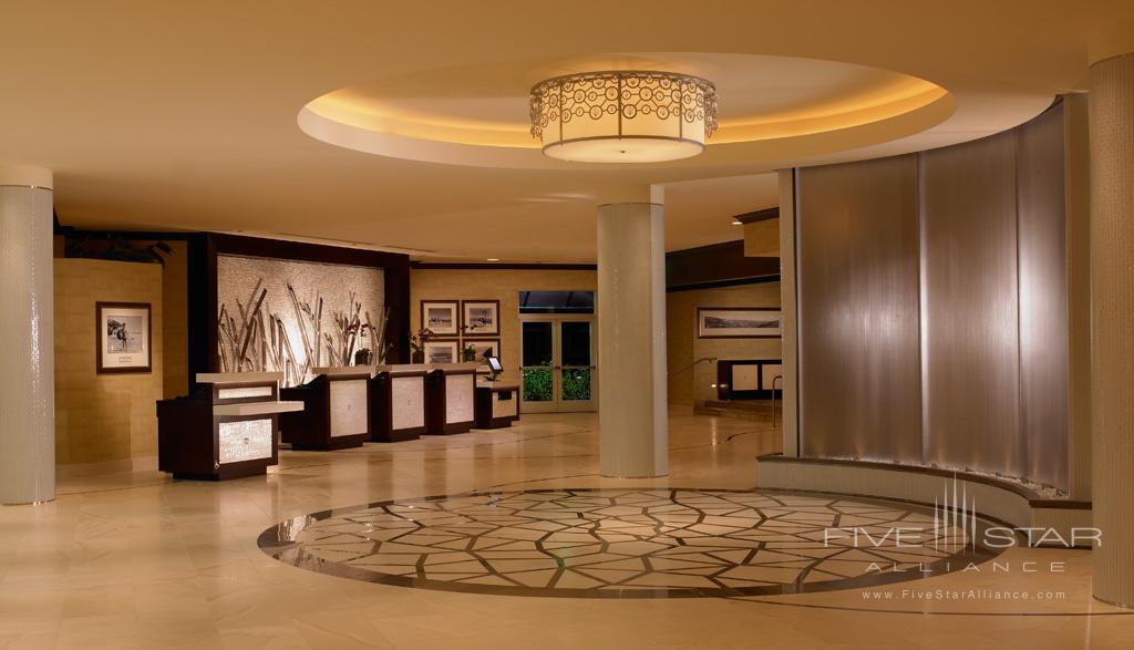 Lobby of Marriott Laguna Cliffs, Dana Point, CA