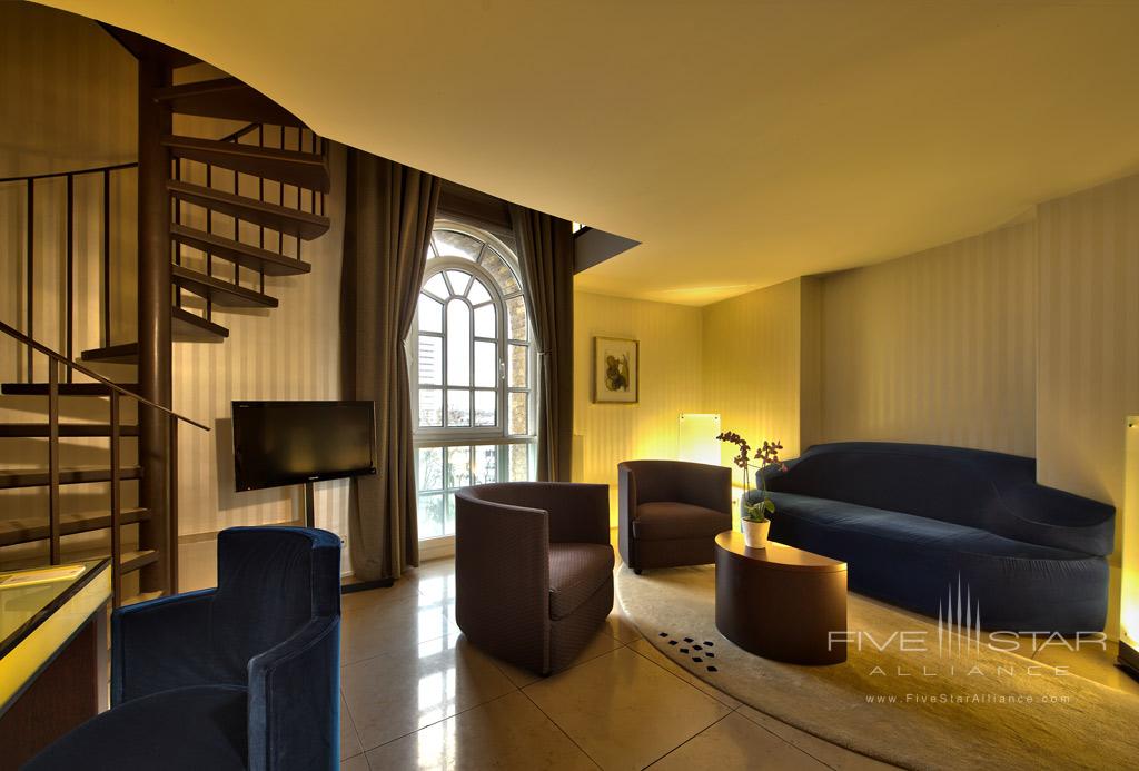 Suite Lounge at Hotel Im Wasserturm, Cologne, Germany