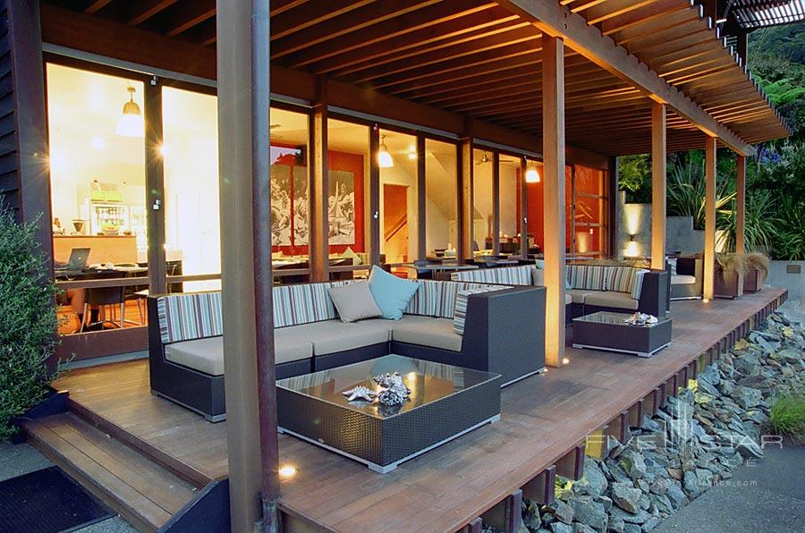 Verandah at Bay of Many Coves Resort, New Zealand