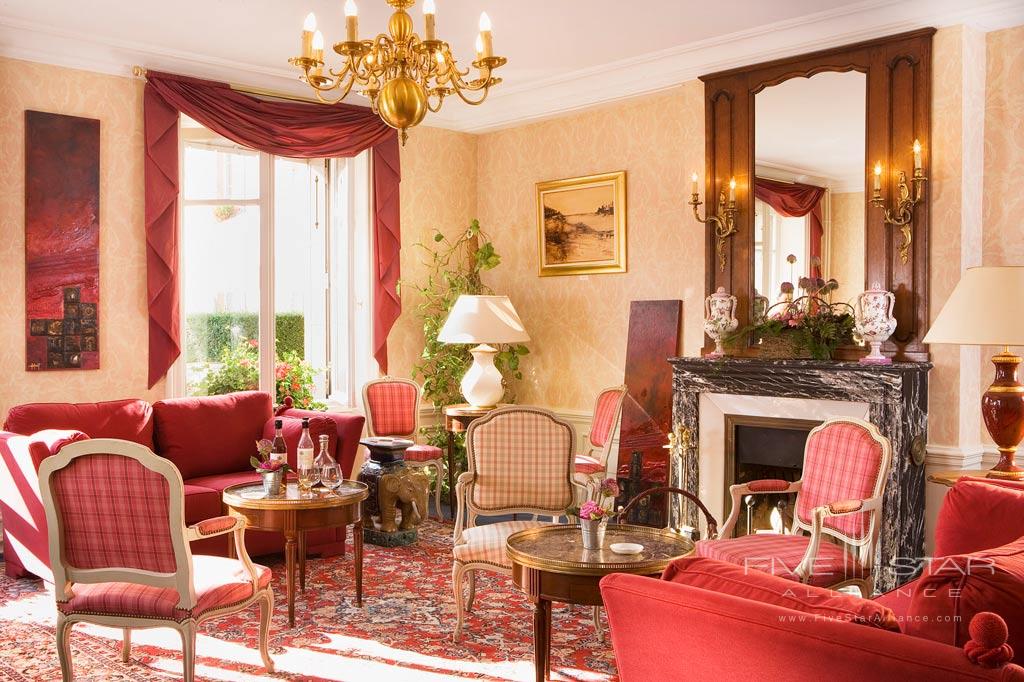 Suite Lounge at Chateau D'Isenbourg, Rouffach, France