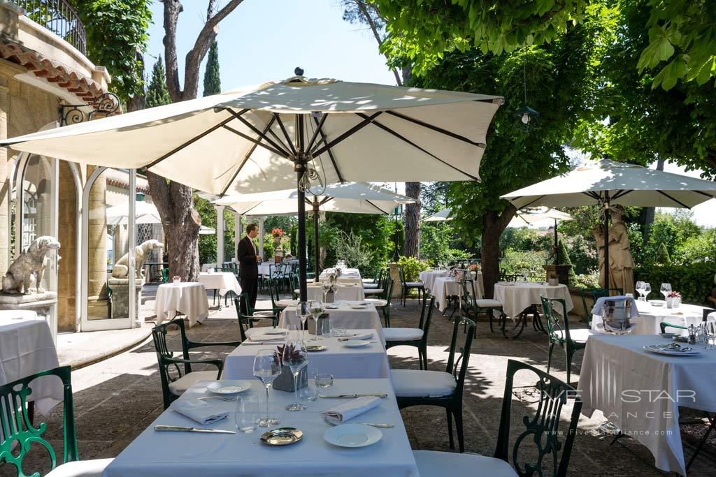 Dining at Le Pigonnet, Aix-En-Provence, France