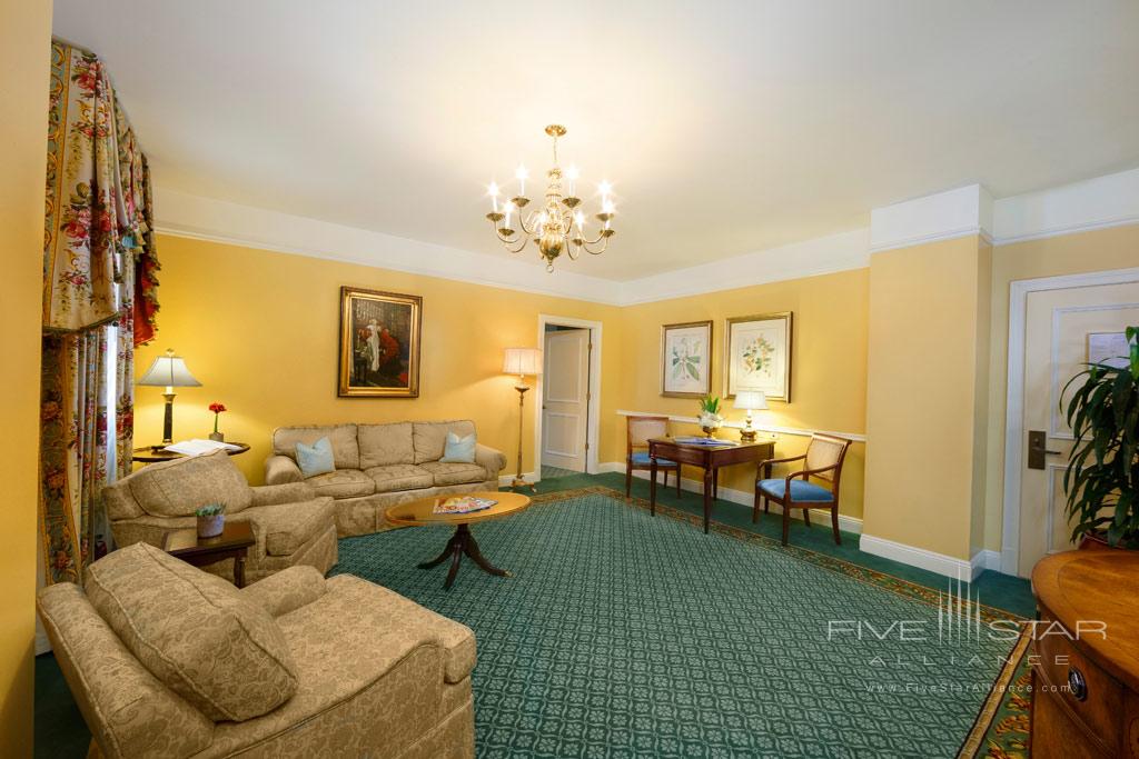Executive Suite Parlor at The Hermitage Hotel, TN, United States