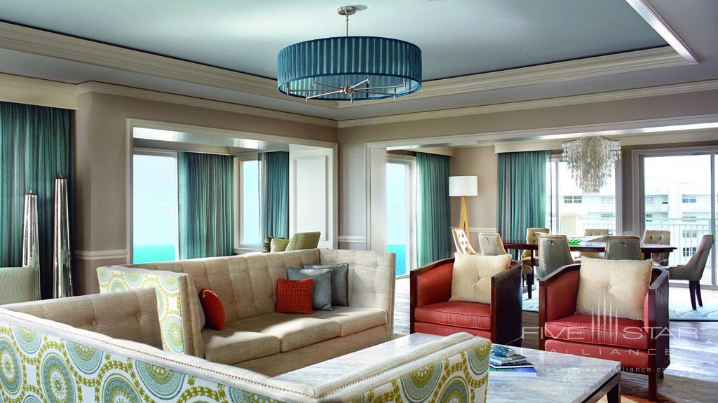 Suite Lounge at The Ritz-Carlton Key Biscayne, FL