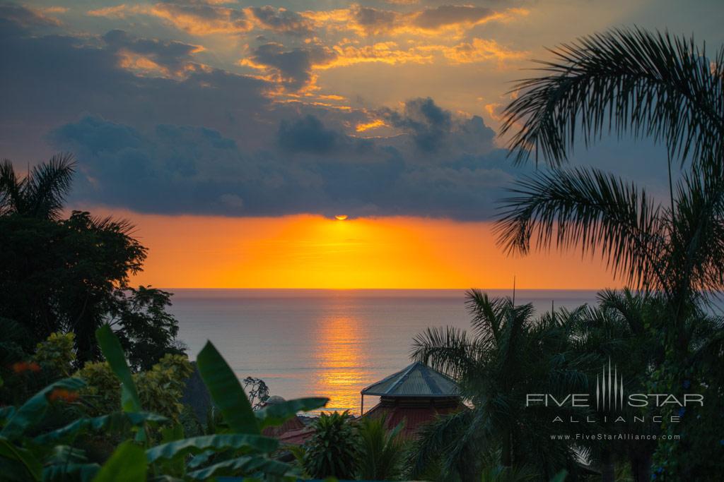 Views at Casa Chameleon at Mal Pais, Costa Rica