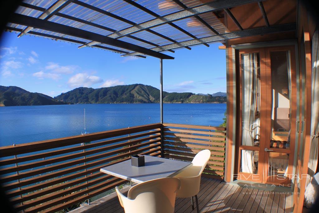 Balcony Guest Room at Bay of Many Coves Resort, New Zealand