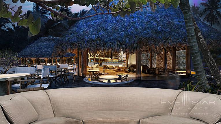 Beach Grill and Lounge at Conrad Bora Bora Nui, Bora Bora, French Polynesia