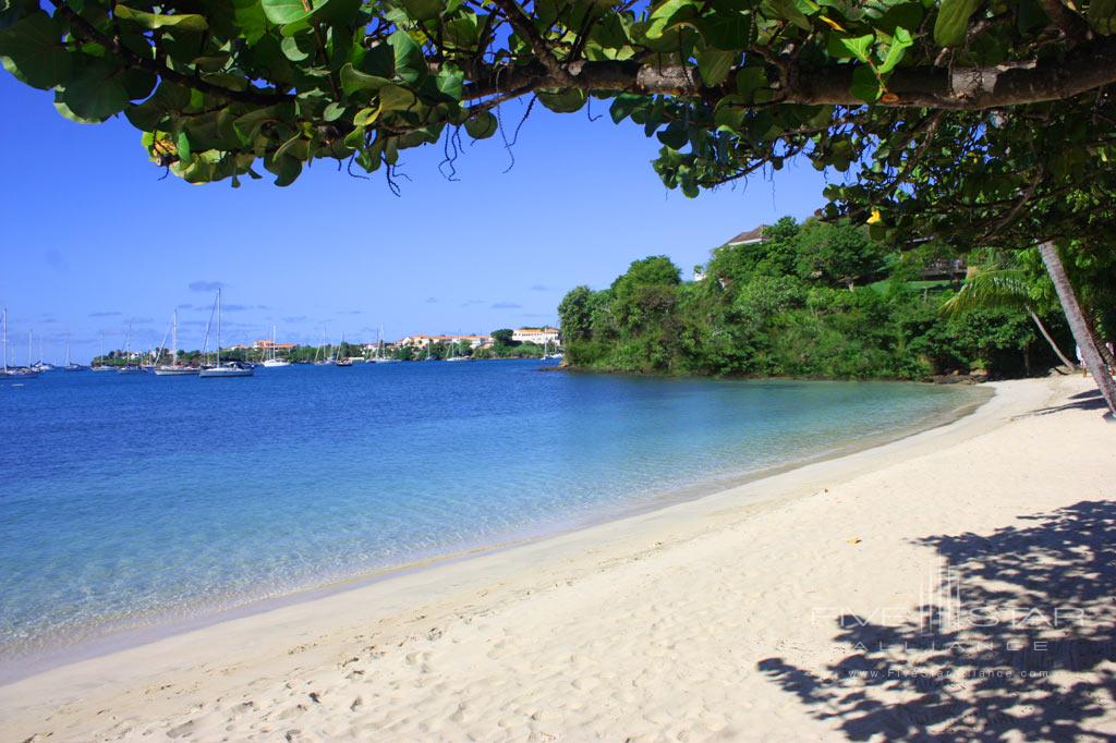Beach at Calabash Luxury Boutique Hotel, Saint Georges, Grenada
