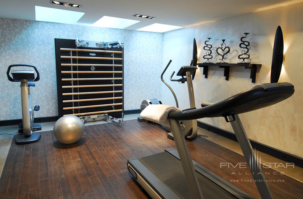 Gym at Eastwest Hotel, Geneva, Switzerland