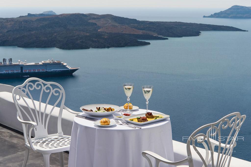 Sunrise Breakfast at Athina Luxury Suites, Greece