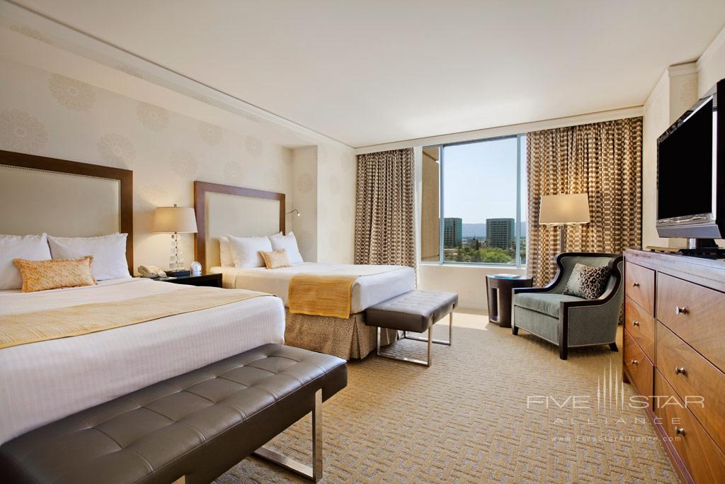 Double Guest Room at Fairmont San Jose, San Jose, CA