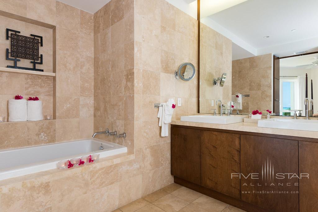 Ocean Front One Bedroom Suite Bath at The West Bay Club, Providenciales, Turks &amp; Caicos Islands