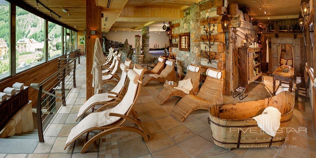 Spa at Bellevue Hotel &amp; Spa Cogne, Italy