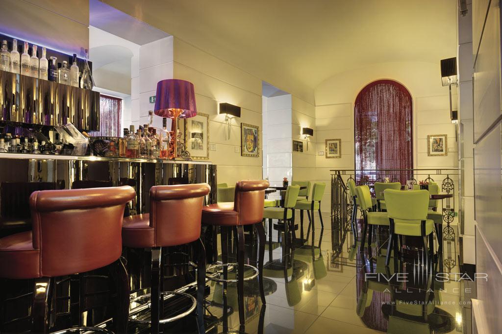 Bar at Grand Hotel Via Veneto, Rome, Lazio, Italy