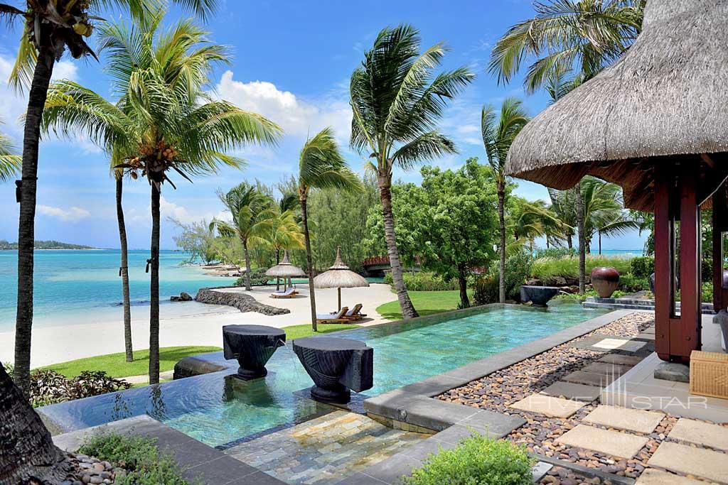 Beach Villa Terrace at Shangri-La's Le Touessrok Resort, Trou d’Eau Douce, Mauritius
